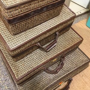 Vintage 4 piece set of Hartmann Luggage